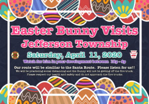 Jefferson Township Easter Bunny Tour Scheduled
