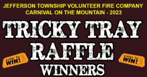 2023 Tricky Tray Winners Posted - Carnival on the Mountain